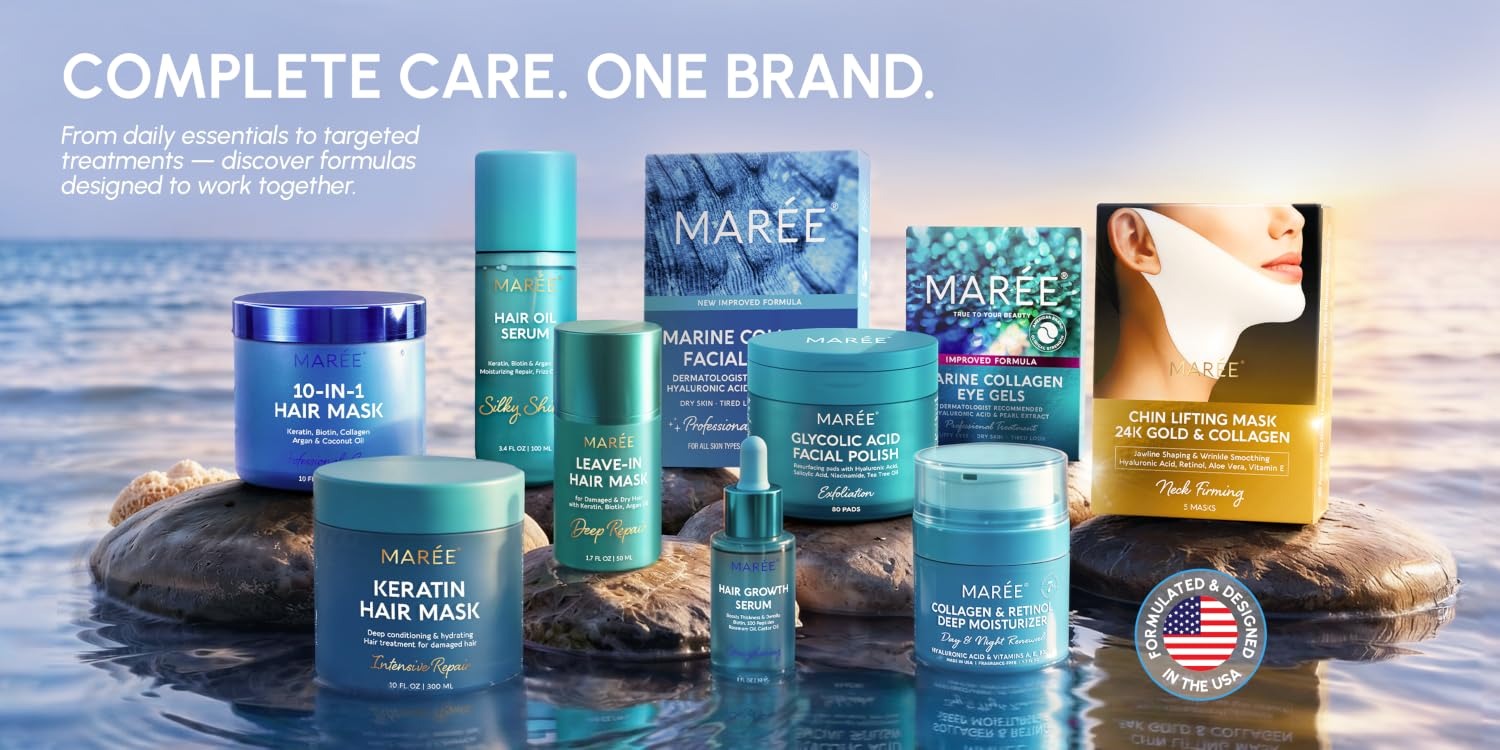 MAREE Skincare, Body & Hair Care Store MAREE Skincare, Hair Masks & Everyday Beauty Essentials -MAREE Skincare, Body & Hair Care Store